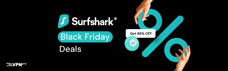 Surfshark Black Friday deals are live