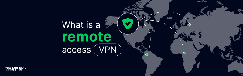 What is a remote access VPN?