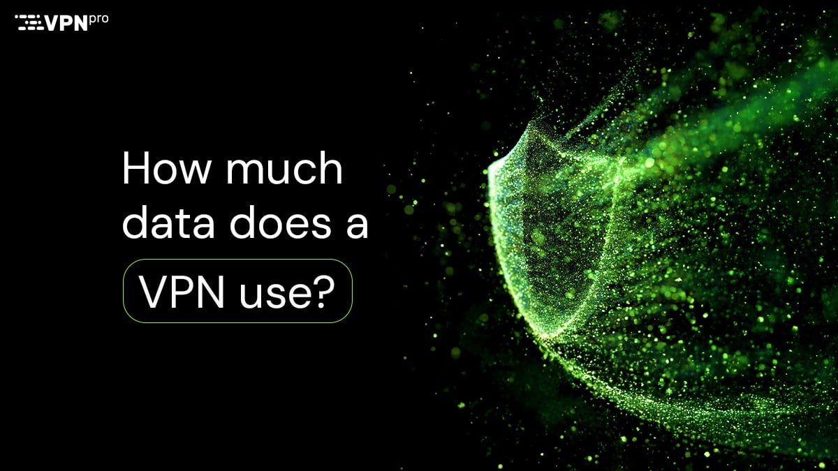 how much data does a vpn use