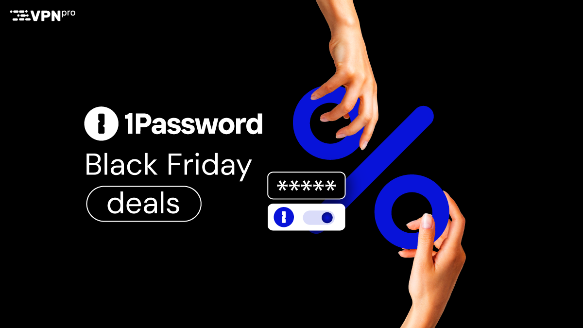 1Password Black Friday deals new