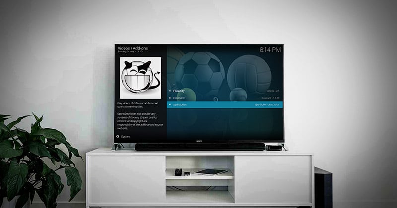 How to install SportsDevil on Kodi