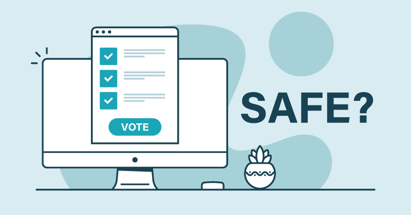 Is online voting safe?