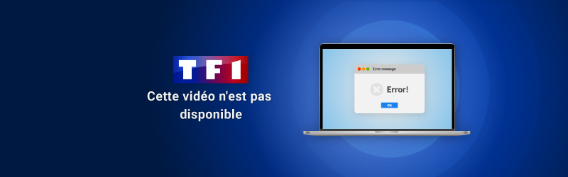 Message d'erreur TF1