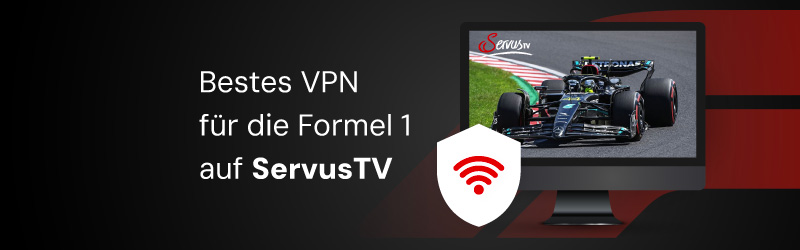 Bestes VPN für die Formel 1 auf ServusTV