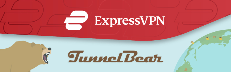 ExpressVPN vs TunnelBear comparison