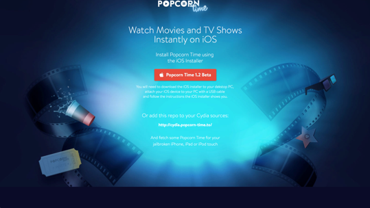 install Popcorn Time on iPhone
