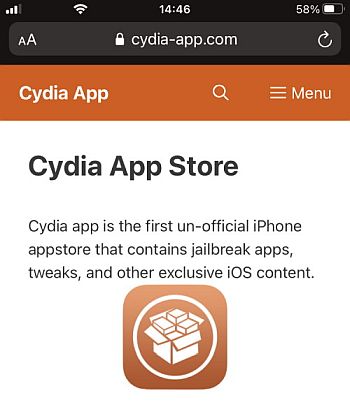 Cydia app store
