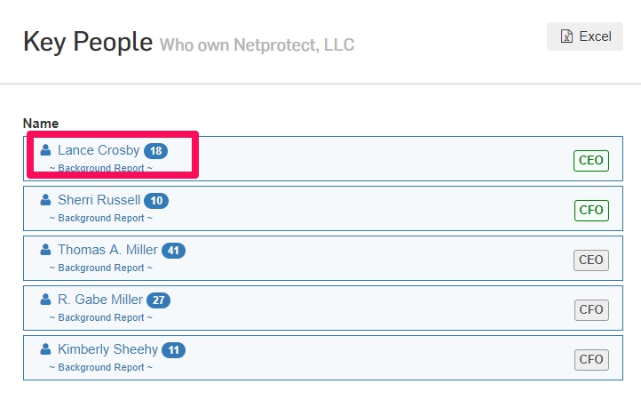 Lance Crosby NetProtect LLC