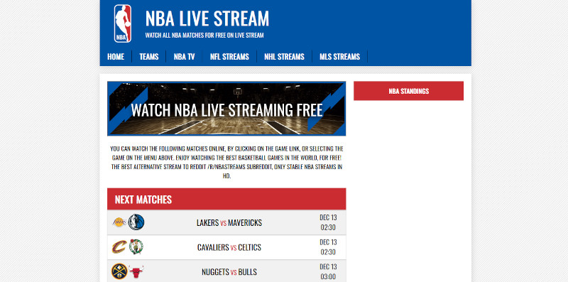 NBA Stream free website