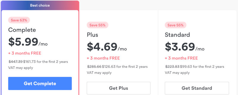 Netflix rates