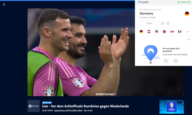 NordVPN for streaming