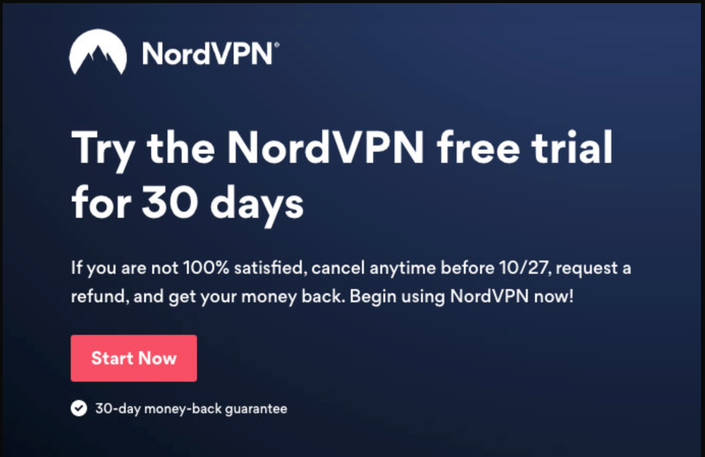 nordvpn free trial