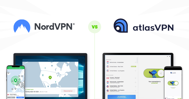 Comparatif NordVPN vs Atlas VPN