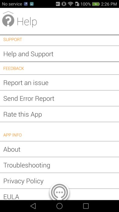 Norton Password Manager pour Android – Section Aide