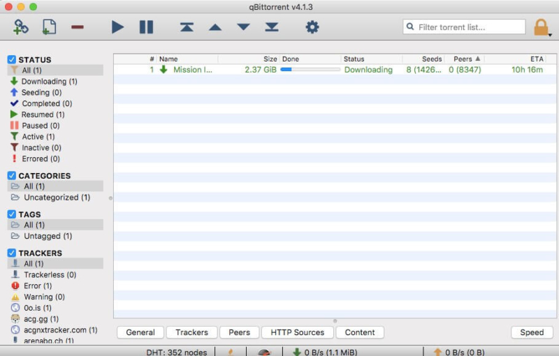qBittorrent le meilleur client torrent