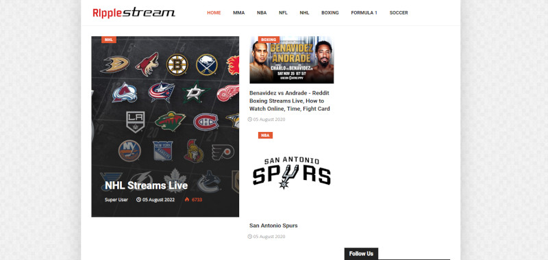 Ripple Stream NBA
