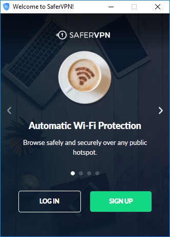 SaferVPN test comment utiliser