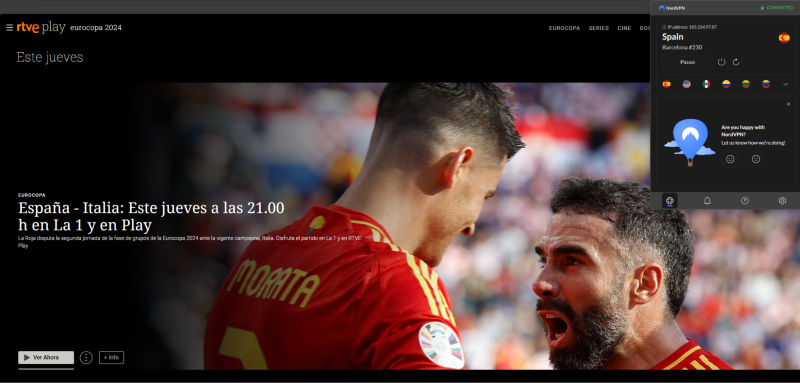 Spain vs Italy