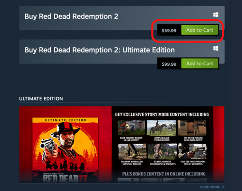 Steam buy game
